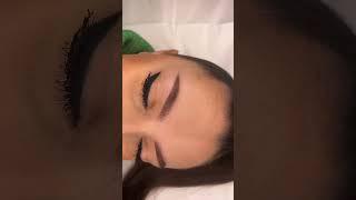 HEALED PERMANENT BROWS  #permanentmakeup #pmu #ombrebrows #powderbrows #eyebrows #tattoo #shorts