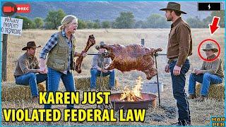 HOA Karen Let Hunters Onto My Ranch — But My Bulls Are A Protected Heritage Breed