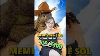 PNUT-Memecoin hệ Sol bạn không thể bỏ qua để X10,x100 lần tài khoản! #bitcoin #cryptocurrency #pnut