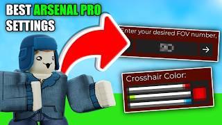 BEST ARSENAL SETTINGS IN 2024... (Roblox Arsenal)