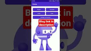 .Net Maui/Xamarin Forms Animation #maui  #xamarin #xamarinforms #programming #shorts