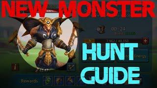 SERPENT GLADIATOR Monster Hunt Guide | How To Deal Most Damage in Lords Mobile | Gear | Loot