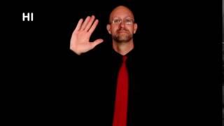 Greetings in ASL | ASL - American Sign Language