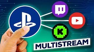 How to Stream on PS5 to YouTube Twitch & Kick