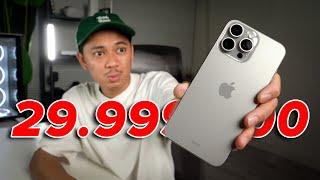 SEHARGA MOTOR! - iPhone 15 Pro Max iBox Unboxing