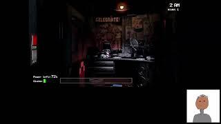 GETTING 2 HALLUCINATIONS ON THE 1st night  [Five Nights at Freddy's]