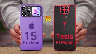 iPhone 15 Pro Max vs Tesla Phone Pi ️ SPEC WORLD