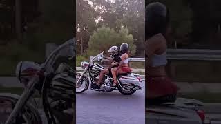 TheyknowYKTV does wheelie with passenger on the back #theyknowyktv #youngkash02 #harley