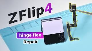 Samsung Z Flip 4 Turns Off When Folded--Hinge Flex Cable Replacement Tutorial