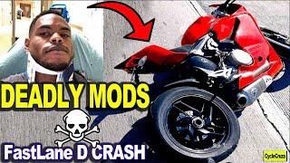 DEADLY Motorcycle Mods - FASTLANE D CRASH