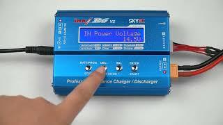 Original SKYRC iMAX B6 V2 60W 6A Lipo Battery Balance Charger Discharger With 90W Adapter