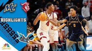 Merrimack vs. Rutgers | COLLEGE BASKETBALL HIGHLIGHTS | 11/20/24 | NBC Sports