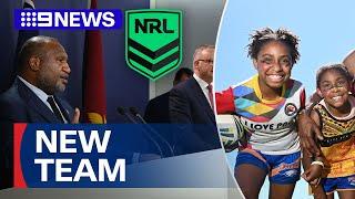 PNG franchise officially unveiled as NRL expansion plans ramp up | 9 News Australia