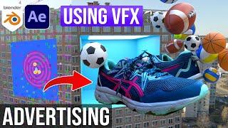 How I Made VFX or CGI Advertisement using blender | Blender Vfx tutorial