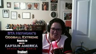 BTA Network's Oddball Extreme Reacts to the #CaptainAmerica #BraveNewWorld Teaser Trailer!