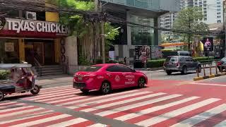 Walking along Asok Montri Road, Bangkok, Thailand, 14.04.2024