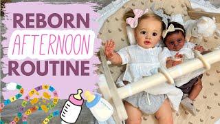 REBORN Doll Afternoon ROUTINE  FEEDING ROLEPLAY #reborn #reborndolls #reborndolls