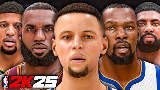 I Went Back to the Steph Curry Era on NBA 2K25 (First Ever Gameplay)