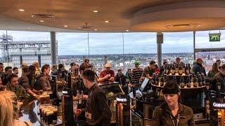 Gravity Bar at Guinness Storehouse on St Patrick's Day Dublin Ireland