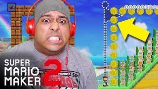 THIS EXPERT LEVEL ALMOST KILLED ME LITERALLY!!! [SUPER MARIO MAKER 2] [#19]