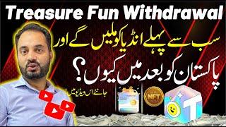 Treasure FUN Withdrawal  | Treasure fun Update today | Aqeel Khalid vlogs