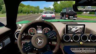 City Car Driving - Mercedes-Benz AMG GTR | Street Racing