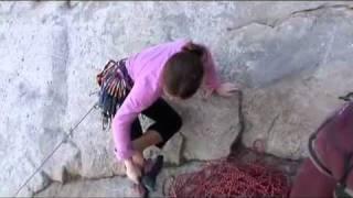 Lynn Hill and Katie Brown climb the West Face, Leaning      YouTube