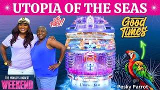 UTOPIA OF THE SEAS + MY HONEST REVIEW + WORLD'S NEWEST CRUISE SHIP | ROYAL CARIBBEAN