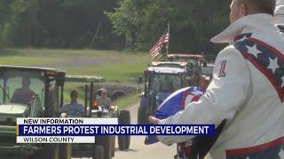 Wilson County, TN farmers protest industrial development