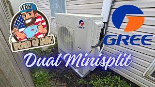 GREE Multi Minisplit Upgrade! High Efficiency Heat Pump Minisplit