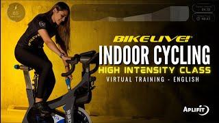 Indoor Cycling High Intensity Class BikeLive  - Virtual Training in English