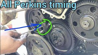 Perkins generator engine diesel pump timing mark Peking 4 cylinder 6 cylinder 3cylinder engine timng