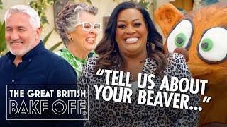 Alison Hammond's Bake Off debut ends in BEAVER MAYHEM! | The Great British Bake Off