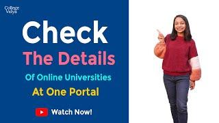 Compare details of all the Online Universities | College Vidya Compare