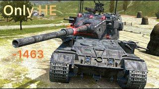 FV215b (183) ONLY HE №5  | WoT Blitz Gameplay |