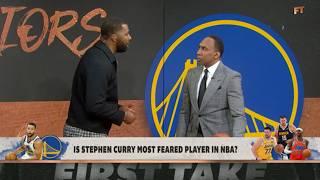 Stephen A. OUTRAGED & STUNNED  Marcus Morris Sr. claims Kawhi's feared more than Steph | First Take