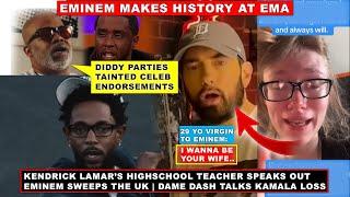 TikToker Message To Eminem Goes VIRAL After Election, Dame Dash BLAMES Diddy Parties For Kamala Loss