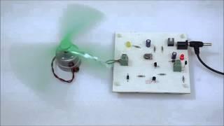 Techkritya - Temperature Based Exhaust Fan -  Electrical Engineering Project