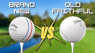 Golf Ball Showdown: CALLAWAY CHROME TOUR vs TITLEIST PRO V1!