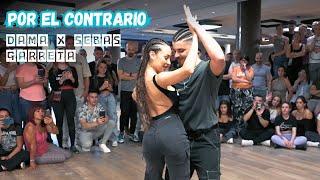 LUIS Y ANDREA bachata  Por el contrario - @DamaOficial X @SebasGarreta Esencia Bilbao 2024