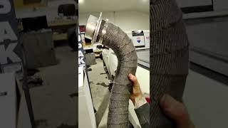 Changing the downpipe on L5P Duramax #L5P #Duramax #diesel