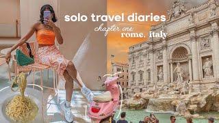 alone in rome for 3 days  solo travel diaries chapter 1