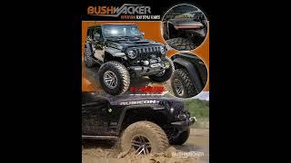 Bushwacker Hyperform Flat Style Fender Flares for Jeep Wranglers