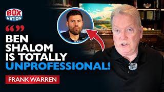Frank Warren Fires Back At Ben Shalom & Reacts To Whittaker-Cameron 2