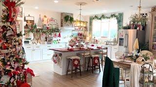 Christmas Home Tour : Antique Farmhouse Christmas Home Tour You Will LOVE!