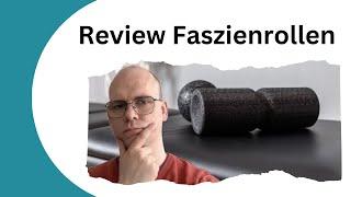 Faszien-Rollen von Liebscher und Bracht kaufen? Sind sie das Geld wert? Review Faszienrollen.