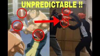 SANADA HIEN IN REAL LIFE VS ANIME hajime no ippo