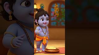 Yashoda ka nandlala | cute krishna #krishna #cute #animation