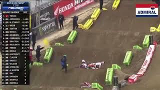 webb and sexton crash detroit round 10 main