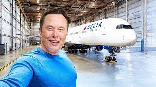 Elon Musk Just ENDED Slow Airplane Wi-Fi